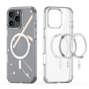 Θήκη κινητού Dux Ducis Clin Mag Compatible with MagSafe for iPhone 16 Pro Transparent