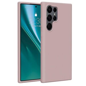 Θήκη κινητού Etteri Silicone for Samsung Galaxy S23 Ultra Light Pink
