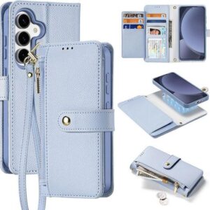 Θήκη κινητού Dux Ducis Lawa Leather for Samsung Galaxy S25+ with Detachable Magnetic Wallet Blue