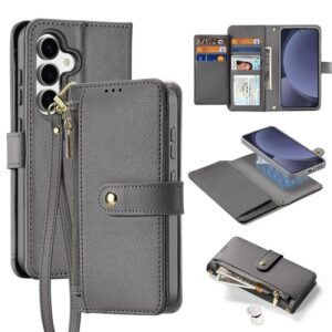 Θήκη κινητού Dux Ducis Lawa Leather for Samsung Galaxy S25+ with Detachable Magnetic Wallet Gray