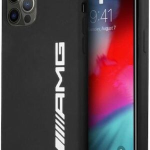 Θήκη κινητού Mercedes-Benz AMG Silicone Big Logo for iPhone 12 Pro Max Black