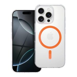 Θήκη κινητού Forcell Drop Glue Colorful Ring Mag Cover Compatible with MagSafe for Samsung A26 Orange