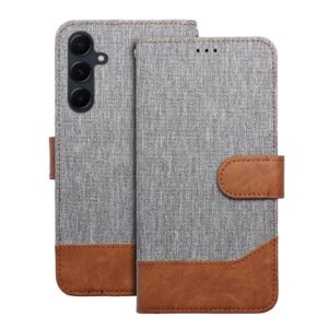 Θήκη κινητού Forcell Jeans Book for Samsung Galaxy A36 / A56 5G Gray