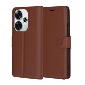 Θήκη κινητού Techsuit Leather Folio for Xiaomi Poco F6 Brown