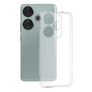Θήκη κινητού Techsuit Clear Silicone for Xiaomi Poco F6 Transparent