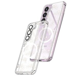 Θήκη κινητού Techsuit SparkleSkin MagSafe Series for Samsung Galaxy S23 Clear
