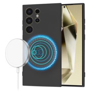 Θήκη κινητού Techsuit SoftFlex MagSafe for Samsung Galaxy S24 Ultra Black