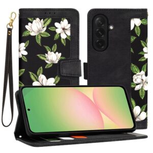 Θήκη κινητού Techsuit FlipCraft for Samsung Galaxy A36 5G / A56 5G Flowers of the Dawn