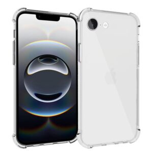 Θήκη κινητού Techsuit Shockproof Clear Silicone for iPhone 16e Clear