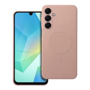 Θήκη κινητού Forcell Silicone Mag Compatible with MagSafe for Samsung A36 5G / A56 5G Pink