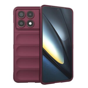 Θήκη κινητού Techsuit Magic Shield for Xiaomi Poco F6 Pro Bordeaux
