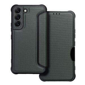 Θήκη κινητού Forcell Razor Book for Samsung S22 Dark Green