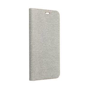 Θήκη κινητού Forcell Luna Book Gold for Xiaomi Redmi Note 14 4G Silver