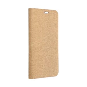 Θήκη κινητού Forcell Luna Book Gold for Xiaomi Redmi Note 14 4G Gold