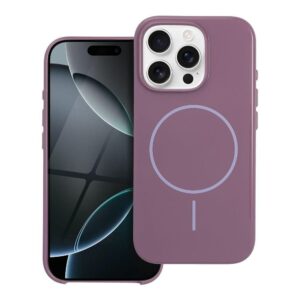 Θήκη κινητού Forcell Glossy Mag Cover Compatible with MagSafe for iPhone 14 Pro Max Purple