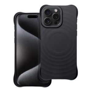 Θήκη κινητού Forcell Silicone Zephyr Mag Cover Compatible with MagSafe for iPhone 14 Pro Max Black