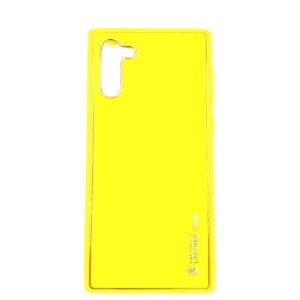 Θήκη κινητού Forcell Leather for Samsung Galaxy Note 10 Yellow