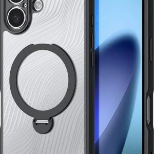 Θήκη κινητού Dux Ducis Aimo Mag with Magnetic Ring and Stand for iPhone 17 Black