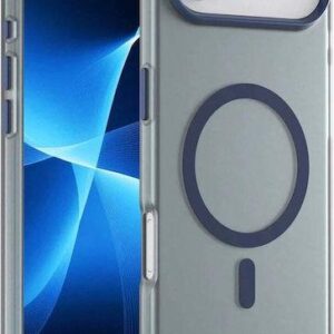 Θήκη κινητού Hurtel Magnetic Abrasive iPhone 17 Air Compatible with MagSafe Matte Blue