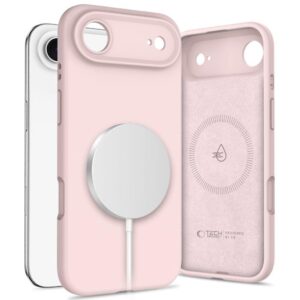 Θήκη κινητού Tech-Protect  Silicone MagSafe iPhone 17 Air Pink Pearl