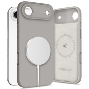 Θήκη κινητού Tech-Protect  Silicone MagSafe for iPhone 17 Air Stone Grey