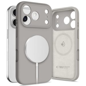 Θήκη κινητού Tech-Protect Silicone MagSafe for iPhone 17 Pro Stone Grey