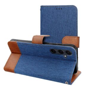 Θήκη κινητού Forcell Jeans Book for Samsung A17 Blue