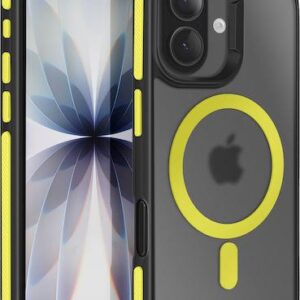 Θήκη κινητού Forcell Neo for iPhone 17 Compatible with MagSafe Yellow