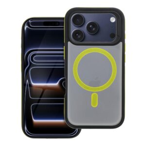 Θήκη κινητού Forcell Neo for iPhone 17 Pro Compatible with MagSafe Yellow
