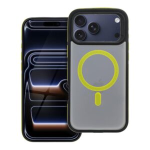 Θήκη κινητού Forcell Neo for iPhone 17 Pro Max Compatible with MagSafe Yellow