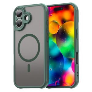 Θήκη κινητού Techsuit HaloFrost II MagSafe for iPhone 17 Green