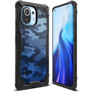 Θήκη κινητού Ringke FusionX for Xiaomi Mi 11 TPU  Camo Black