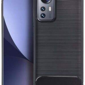 Θήκη κινητού Forcell Carbon for Xiaomi Redmi 14C Black