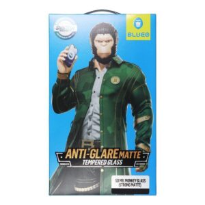 Προστασία οθόνης κινητού Blueo 5D Mr. Monkey Glass for Apple iPhone 17 Pro Black Strong Matte