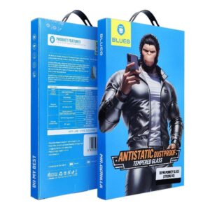 Προστασία οθόνης κινητού Blueo 5D Mr. Monkey Glass for Apple iPhone 17 Pro Max Black Strong HD Clear