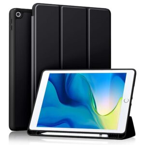 Θήκη Tablet Techsuit Flex Trifold (with Pencil Holder) for iPad 10.2 (2019 / 2020 / 2021) Black