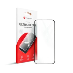 Προστασία οθόνης κινητού Tempered glass for Xiaomi Redmi 13C Forcell Ultra Clear Glass black