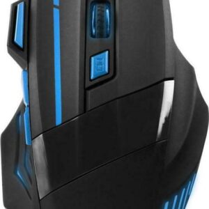 Ποντίκι Esperanza Mx201 Wolf Ενσύρματο 2400 DPI Black