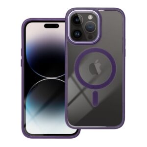 Θήκη κινητού Forcell Color Edge Mag Cover Compatible with MagSafe for iPhone 13 Pro Max Deep Purple