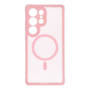 Θήκη κινητού Forcell Full Matte Mag Cover Compatible with MagSafe for Samsung A16 5G/ A16 4G Pink