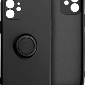 Θήκη κινητού Forcell Silicone Ring for Xiaomi Redmi Note 14 4G Black