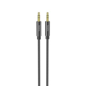 Καλώδιο Hoco AUX Jack 3.5mm male -Jack 3.5mm male 1m Black