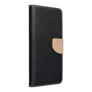 Θήκη κινητού Forcell Fancy Book for Samsung A16 Black/Gold