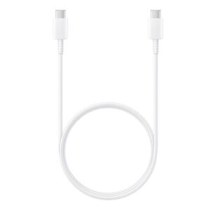 Samsung Data Cable USB-C to Type-C Fast Charging 3A, 1m White (Bulk Packing)
