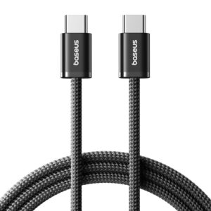 Baseus Data Cable Dynamic 4 Series for iPhone, Type-C, Fast Charge, 100W, 480Mbps, Naylon, 1m Black