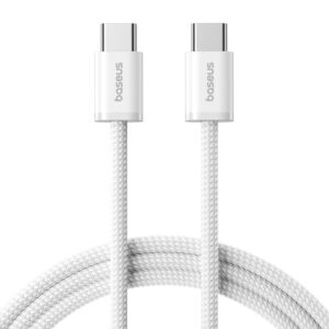 Baseus Data Cable Dynamic 4 Series  Type-C, Fast Charge, 100W, 480Mbps, Smart Chip, 2m White