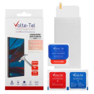 Προστασία Οθόνης Κινητού Volte-Tel Tempered Glass for Xiaomi Note 14 Pro 4G Clear