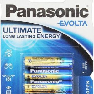Αλκαλικές Μπαταρίες Panasonic Evolta Lr03 AAA, 4τμχ