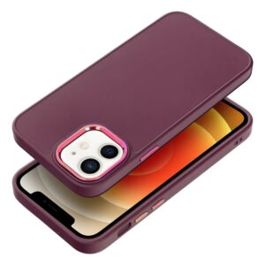 Θήκη κινητού Forcell Frame Case for iPhone 12/12 Pro Purple