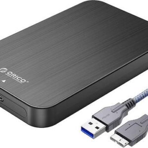 Θήκη Σκληρού Orico για 2,5΄ Sata Hdd/Ssd Hm25u3, 5Gbps, μαύρη